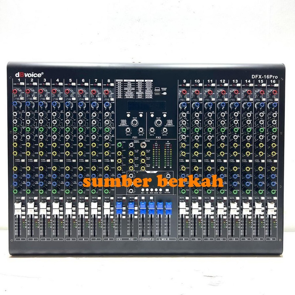 Mixer Dbvoice Dfx16pro Dfx 16 Pro Dfx16 Pro Dfx 16pro Original