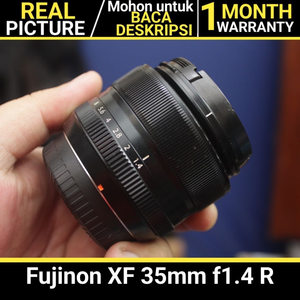 Fujinon 35mm f1.4 R / Fujifilm 35mm f1.4 R - Jualbelikamerabekas