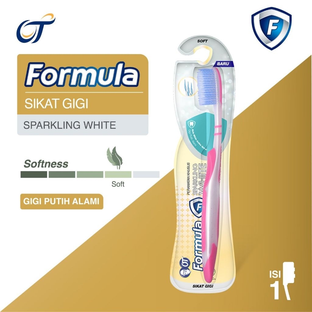 formula sikat gigi sparkling white soft - sikat gigi formula sparkling white - sikat gigi formula se