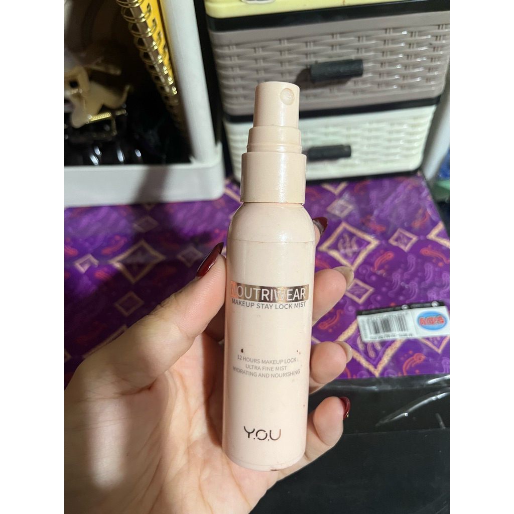 setting spray makeup you