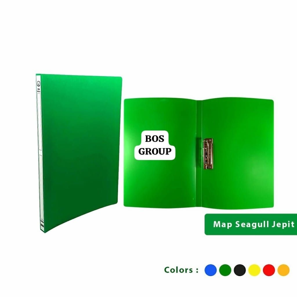 MAP PLASTIK SNELL / SPRING FILE SEAGULL LUBANG AF350
