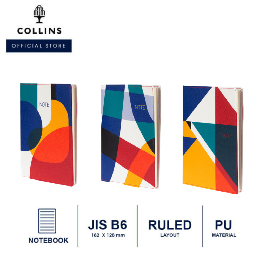 Collins Notebook Palette B6 Ruled Agenda Jurnal Planner