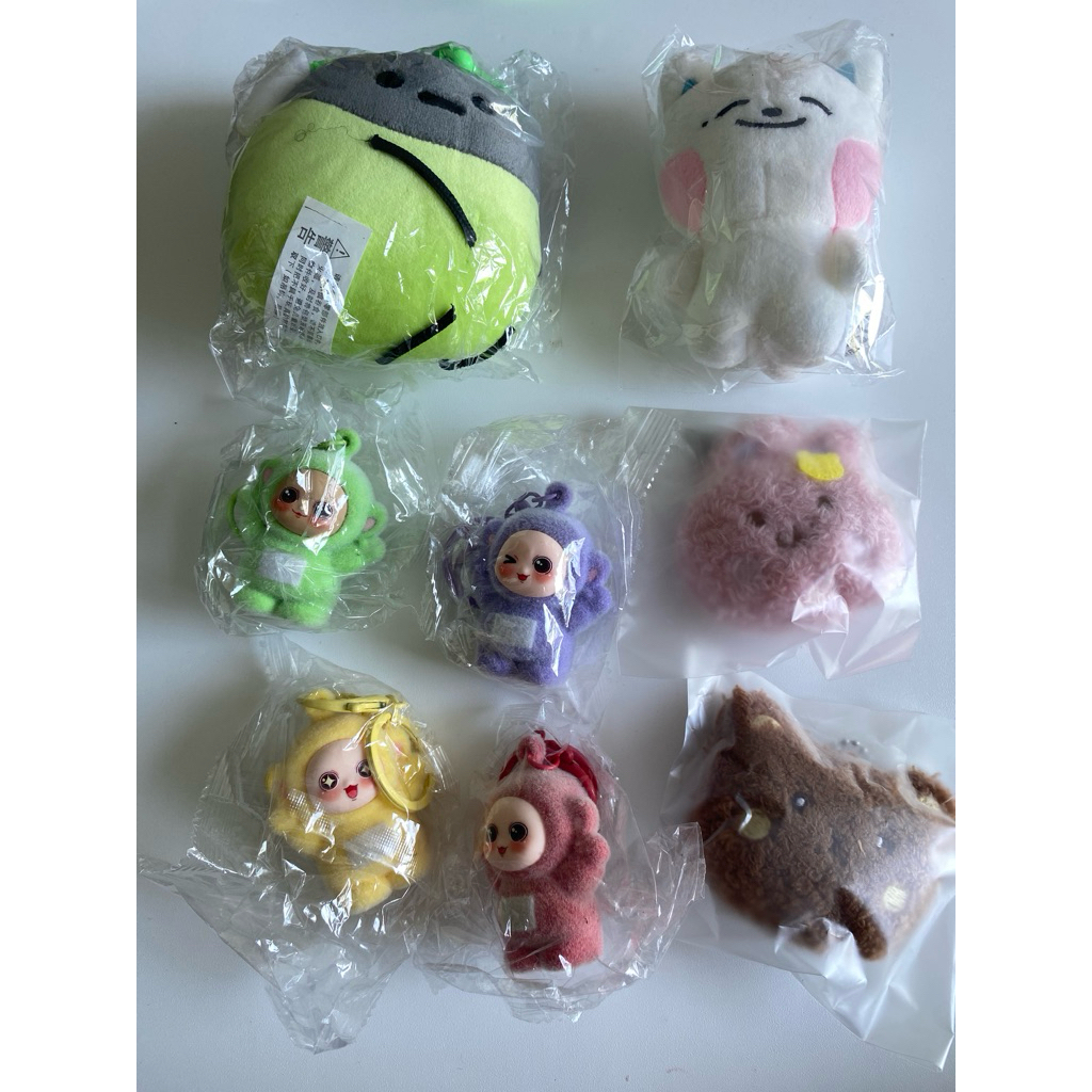DOLL JAEHYUN, DOYOUNG, DOLL JAEMIN JENO, KEYCHAIN JENO JAEMIN HC, CARD HOLDER, STARFISH JAEHYUN, CAH