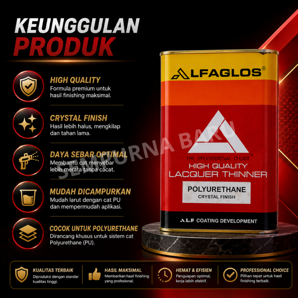 Thinner Alfagloss PU / @1 L