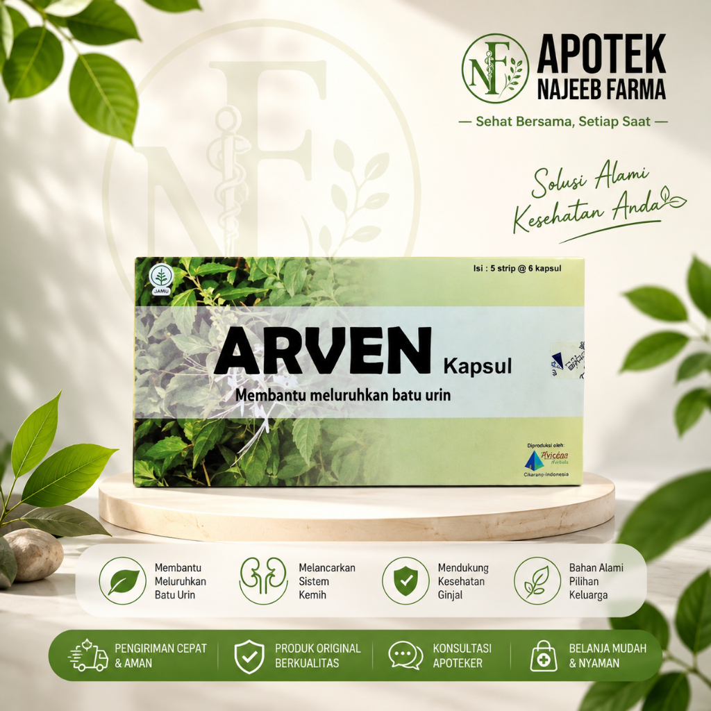ARVEN PER BOX ISI 30 KAPSUL
