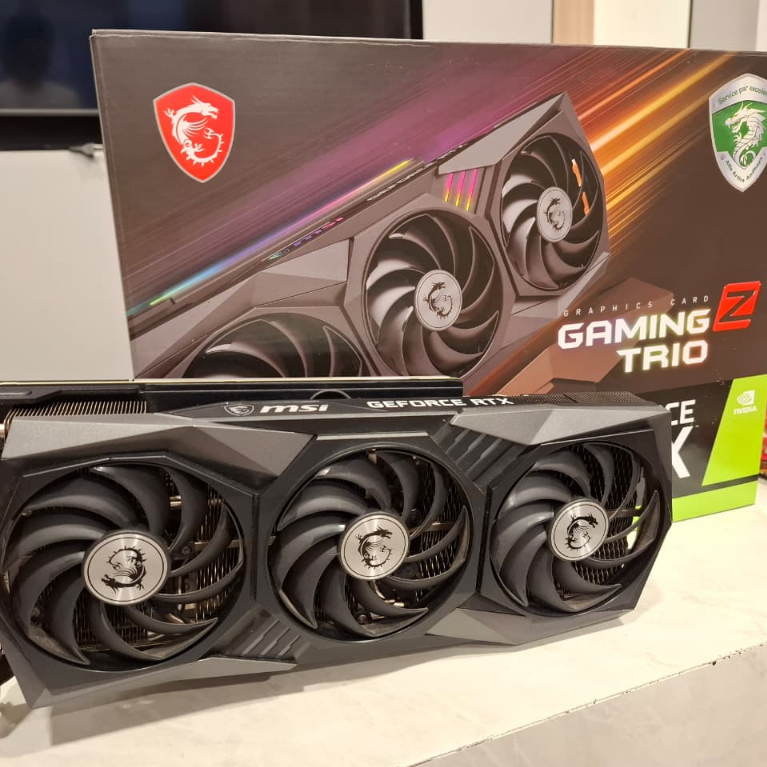 VGA MSI GeForce RTX 3070 / RTX3070 GAMING Z TRIO 8GB GDDR6 - Second 2ND