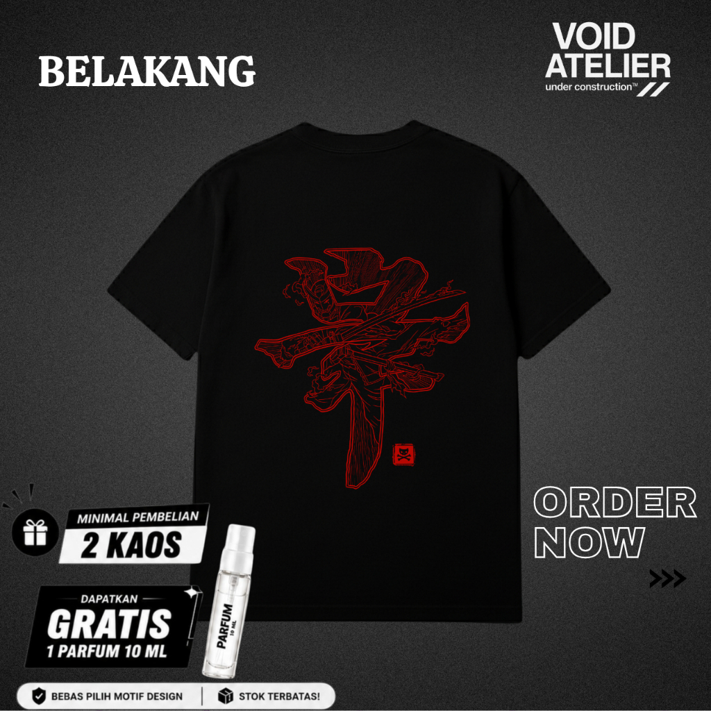 Kaos Eksklusif |  Japanese Art |  Void Atelier