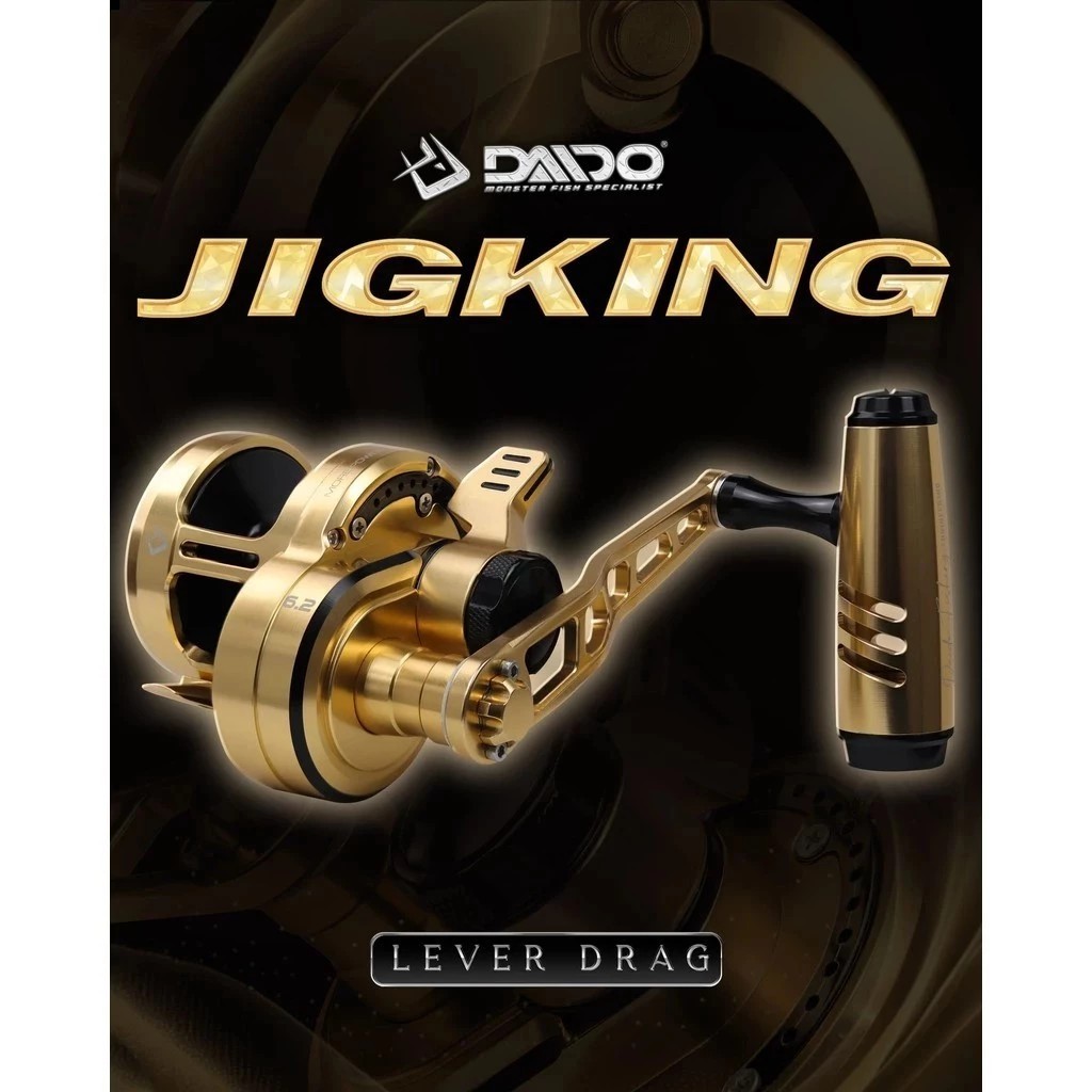 Reel OH Daido Jigking Gold 200 300 400 Handle Kiri
