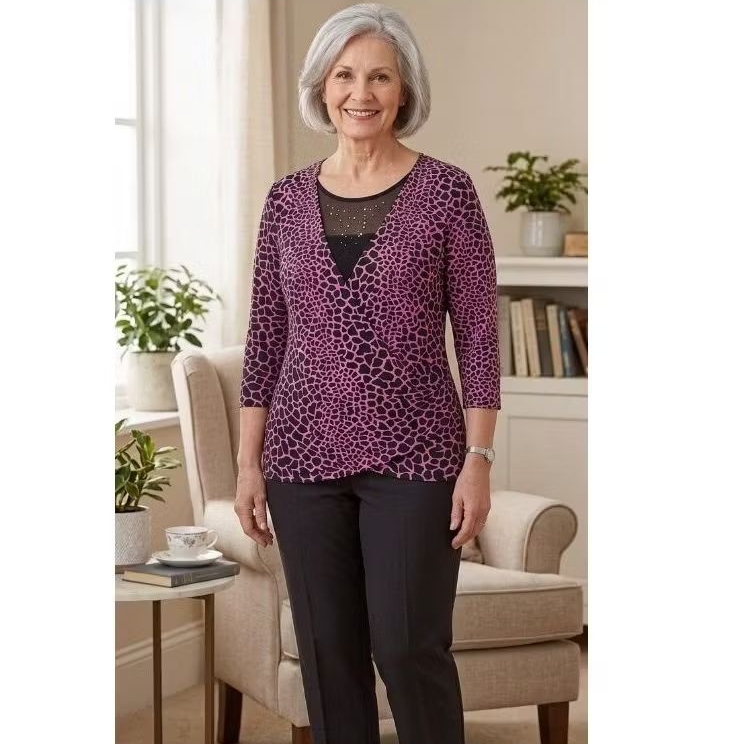 baju wanita lansia premium bahan halus