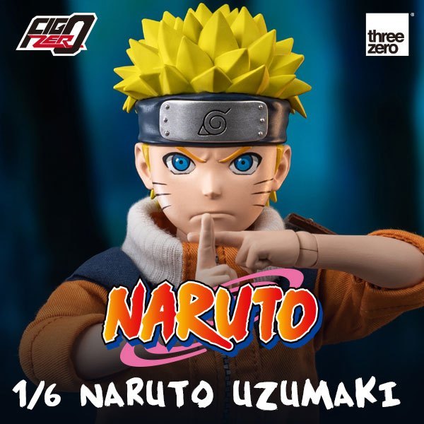 threezero Naruto Uzumaki - Action Figure 1/6 Scale