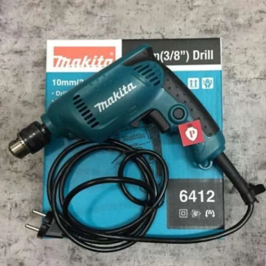 BOR 10 MM MAKITA 6412 / BOR TANGAN MAKITA 10MM (FREE KAOS MAKITA)