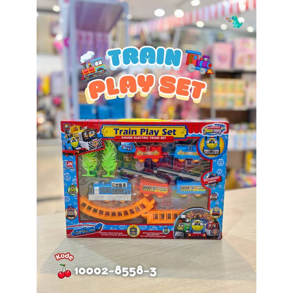 TOMAS TRAIN PLAY SET  MAINAN ANAK REL KERETA API