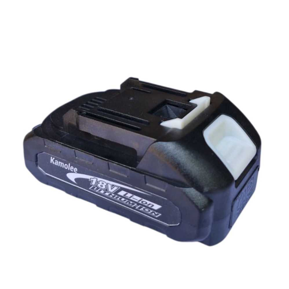 BATERAI BOR IMPACT KAMOLEE BATERAI KAMOLEE 3AH   18V IMPACT GERINDA BOR  CHAINSAW DLL