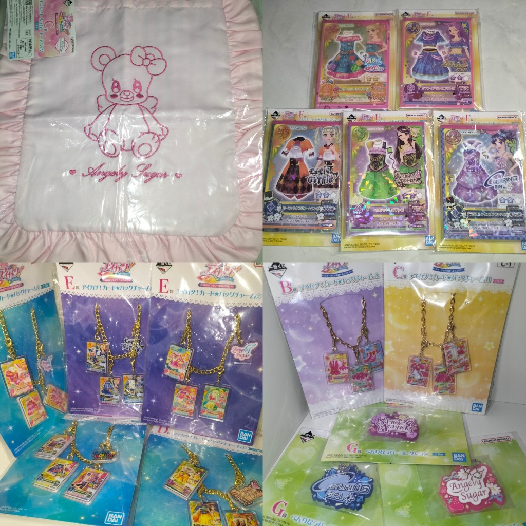 Aikatsu Charms Ichigo Akari Mizuki Otome Ichiban Kuji Prize Torso Gachapon