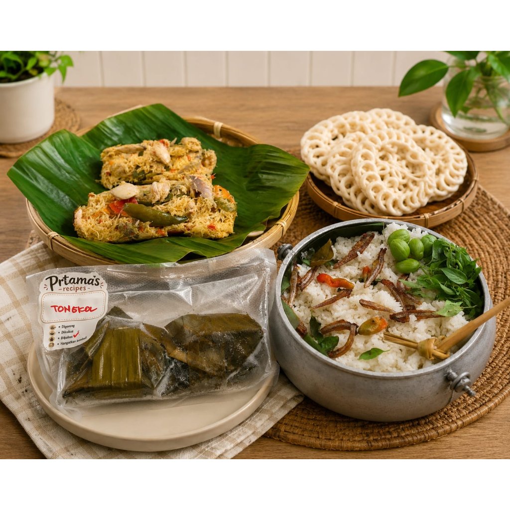 [ BOTOK IKAN PINDANG TONGKOL + MLANDING ISI 2 ] Lauk Botok Ikan Pindang Tongkol Fillet Kelapa Mlandi