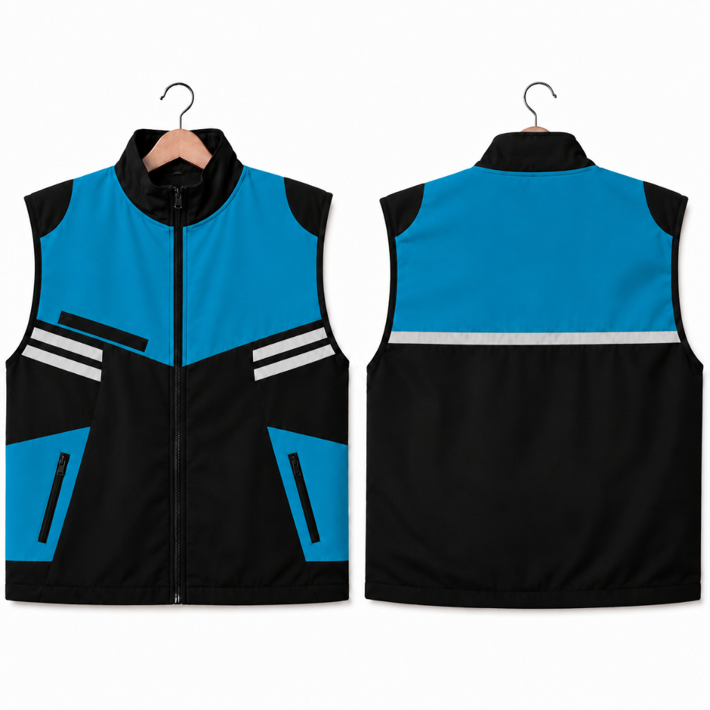 Rompi Vest Parasut Motor Pria Polosan / Rompi Basic Tactical Stylish / Rompi Motor Pria / Vest Custo