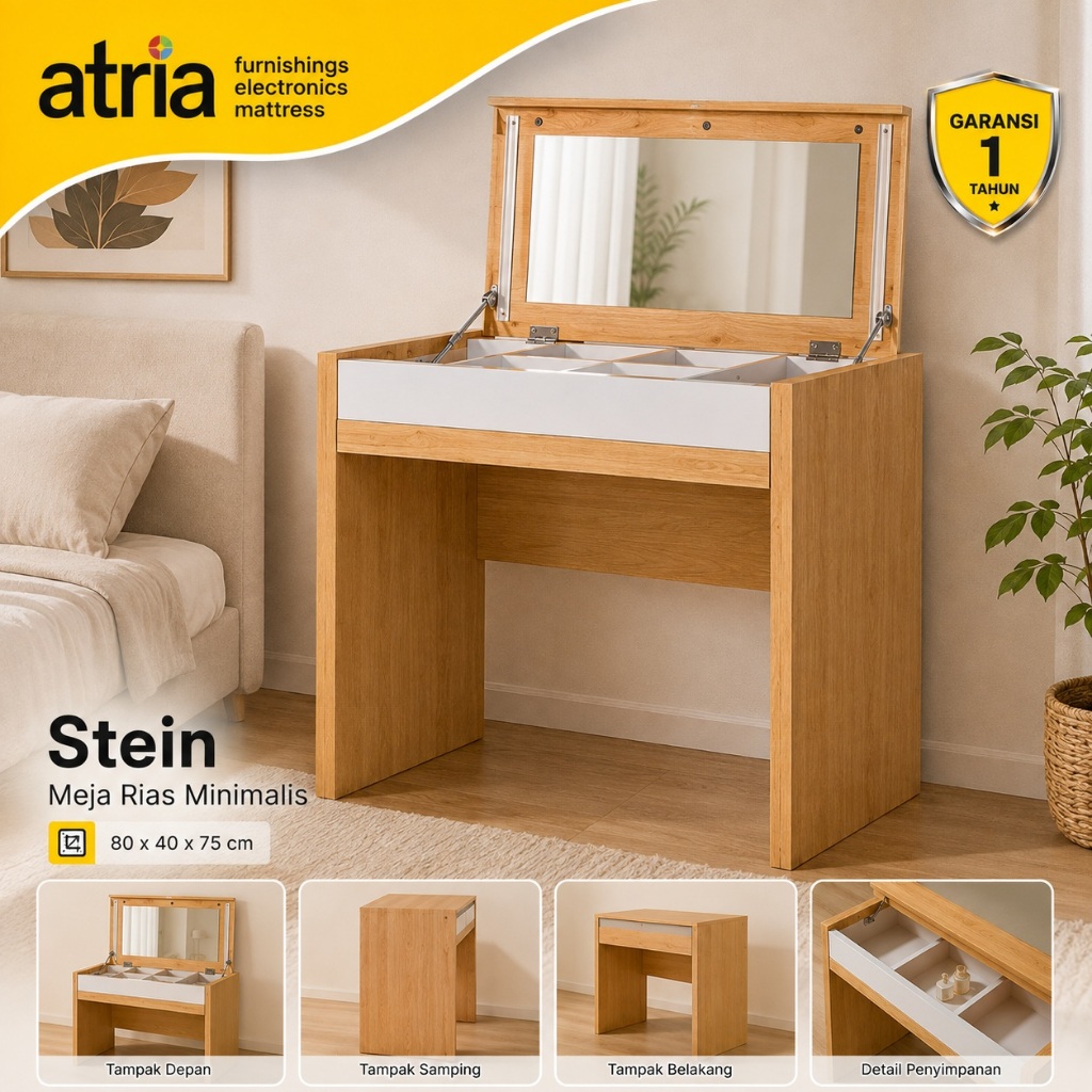 Atria Meja Rias Minimalis Atria Stein Dressing