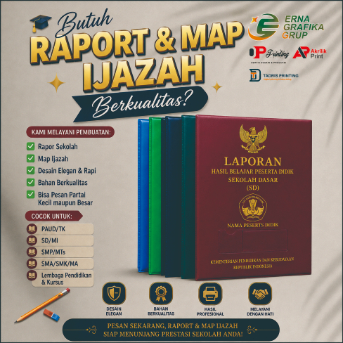 Map Raport Map Ijazah Sampul Raport  SD dan MI