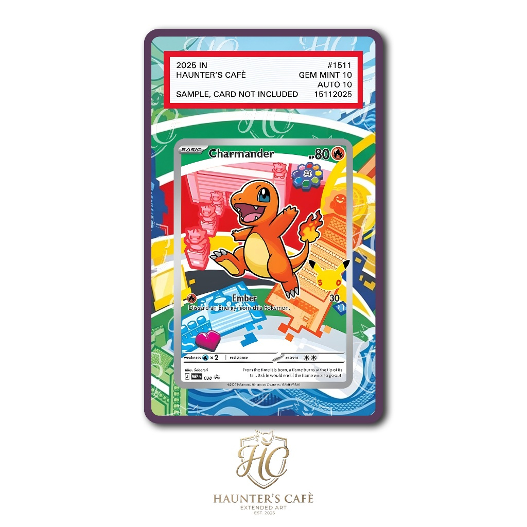 Charmander #38 Pokemon Promo (Custom Extended Art)
