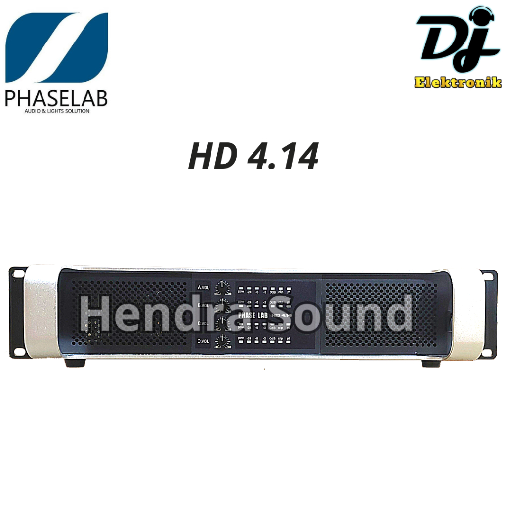 Power Amplifier Phaselab / Phase Lab HD4.14 / HD 4.14 - 4 channel