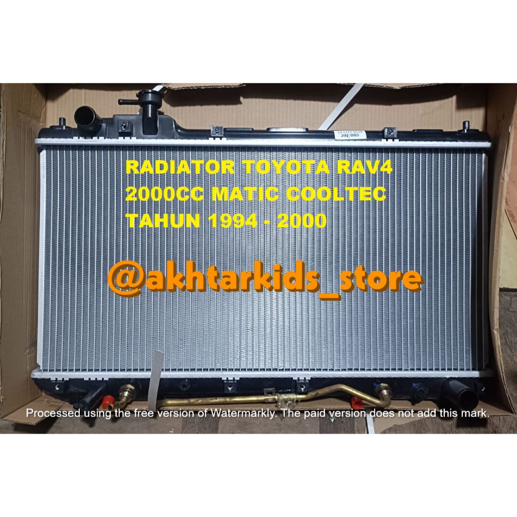 Radiator Toyota RAV4 2000CC Matic Cooltec 1994 - 2000