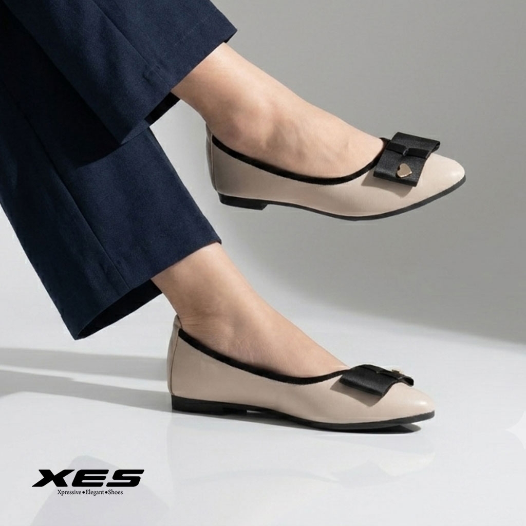 Sepatu Flat Wanita RUBI-614 Pita Nyaman Dipakai Flatshoes
