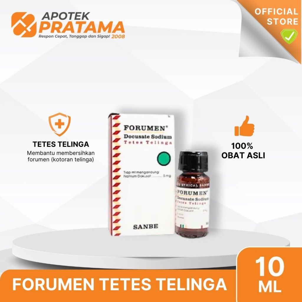 FORUMEN EAR DROP 10ML / FORUMEN TETES TELINGA