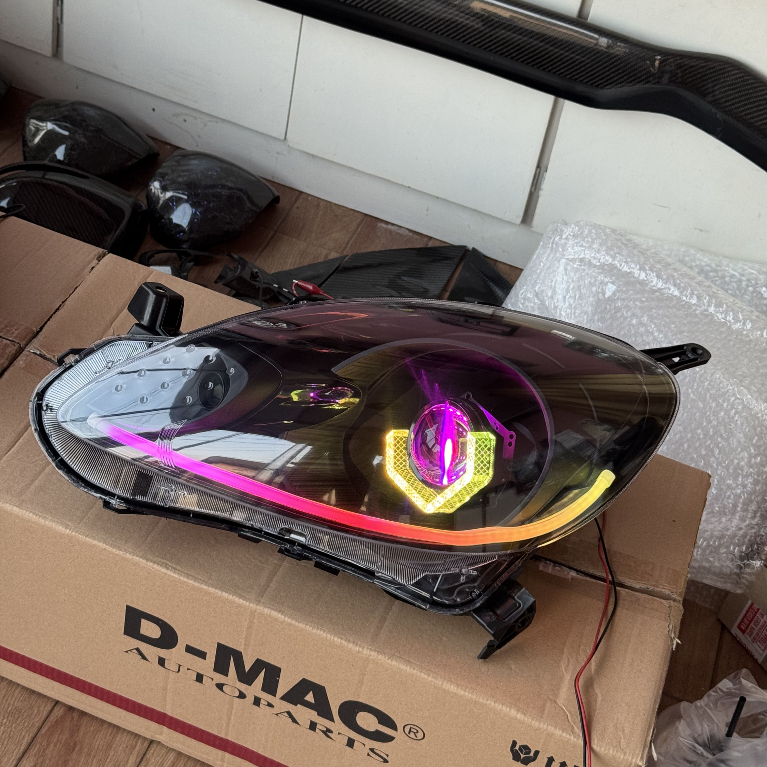 Fullset Custom Headlamp Brio/Mobilio Old Biled Vinyx P75 3inch