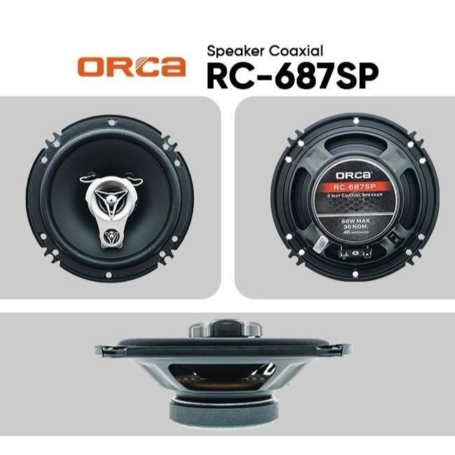 Speaker Orca RC 688/687 SP 6 Inch/ Speaker Orca 6.5 Inch