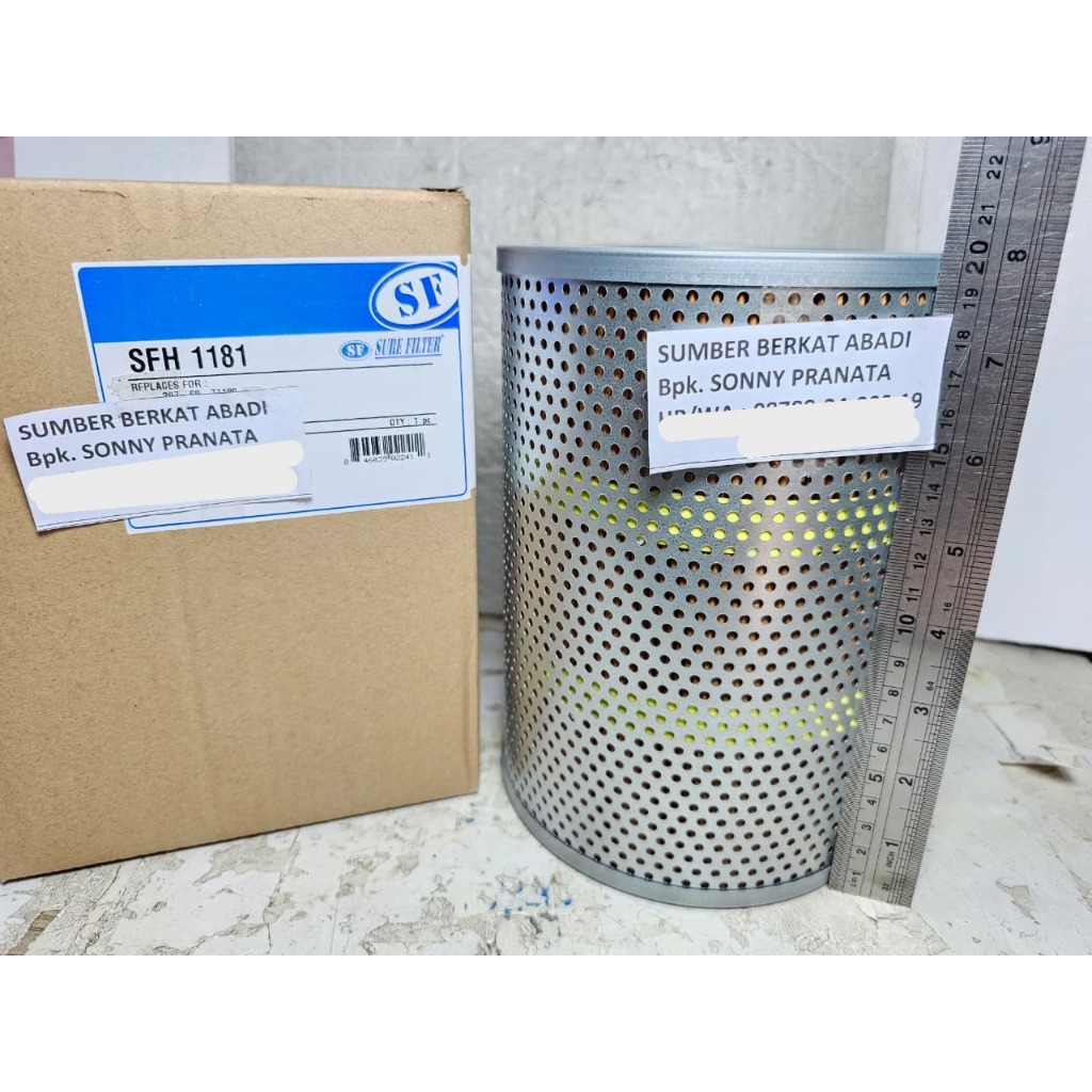 SURE SFH 1181 SFH-1181 SFH1181 HYDRAULIC FILTER 207-60-71180 2076071180 207 60 71180 P550787 HF35360