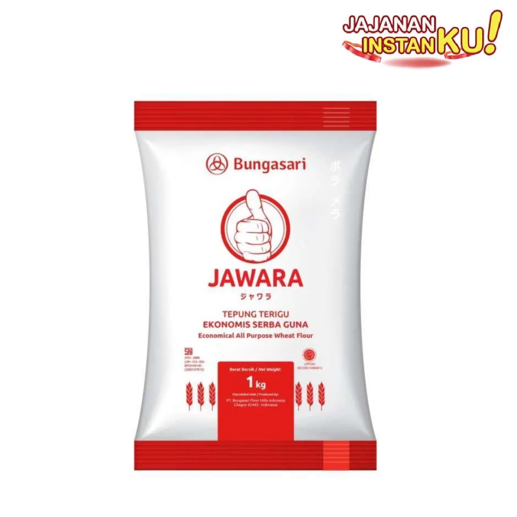 Tepung Terigu Jawara Protein Sedang 1 Kg