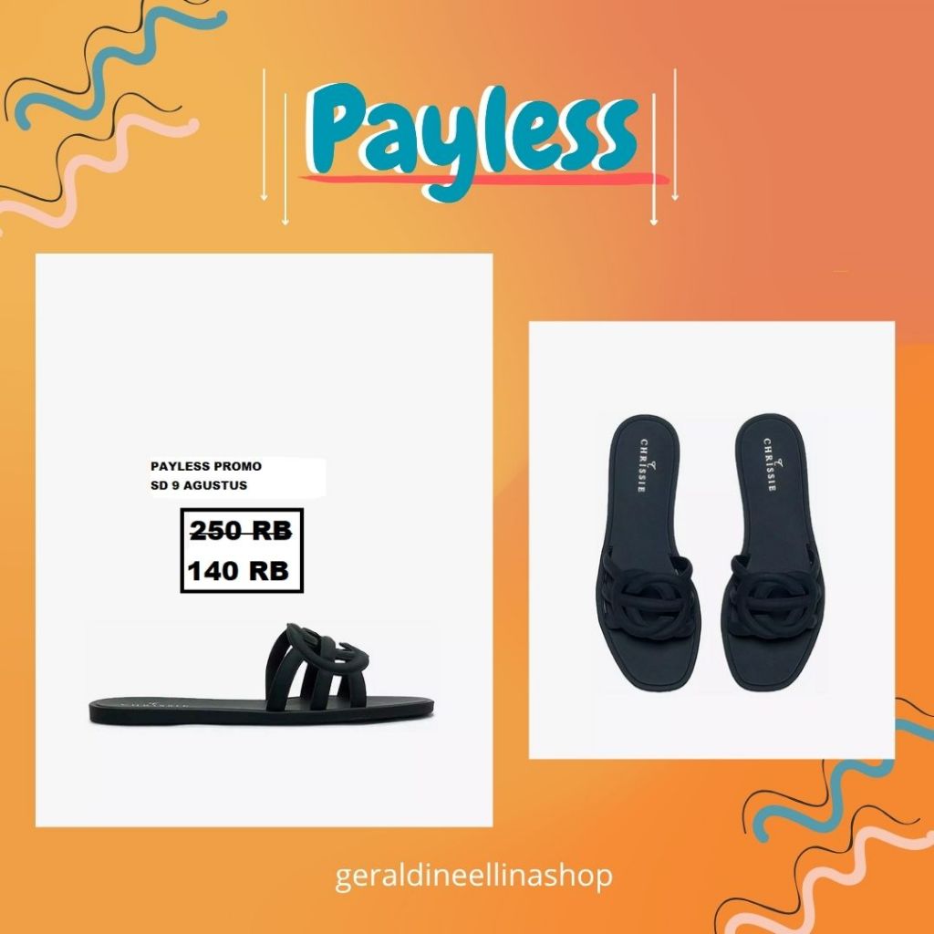 Flat shoes wanita seri CHRISSIE ASTER  PAYLESS 100% ori