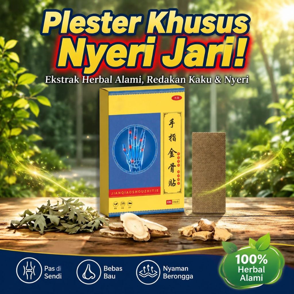 Beli 2 Gratis 1 Plester Tulang Jari 20 Plester | Bantu Dukung & Lindungi Jari - Finger Patch