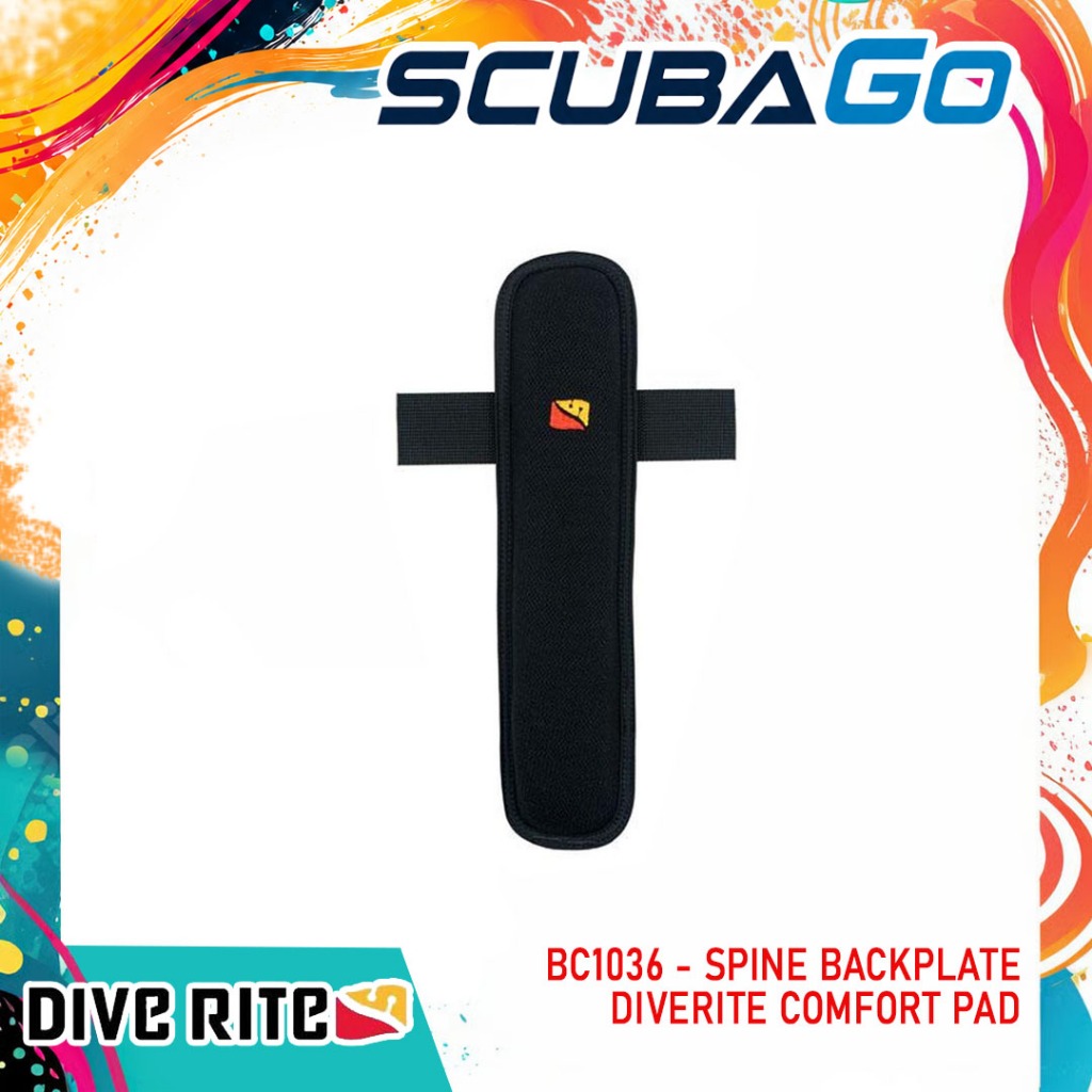 BC1036 - Spine Backplate Diverite Comfort Pad BCD Sparepart Bc Selam Dive Rite Scuba Diving