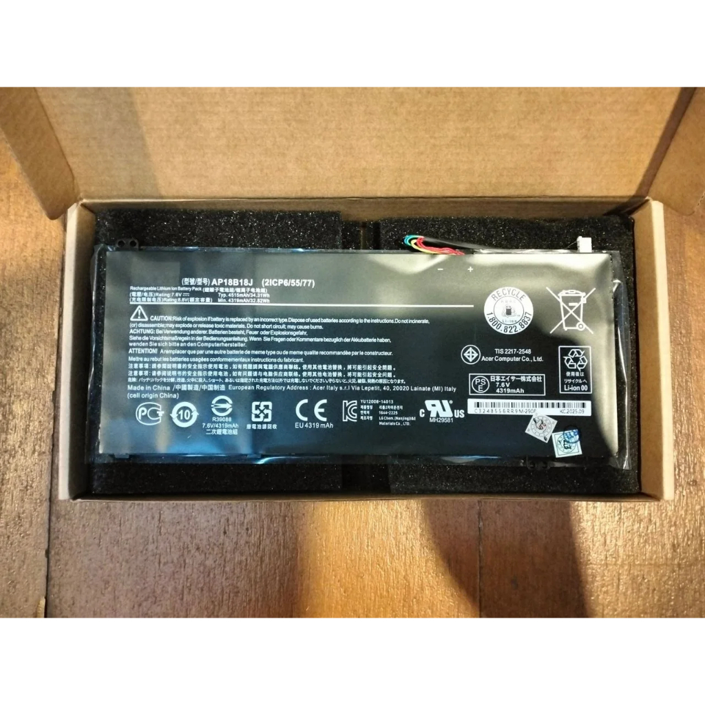 BATERAI ACER A314-32, A314-33, A314-41, A316 AP18B18J