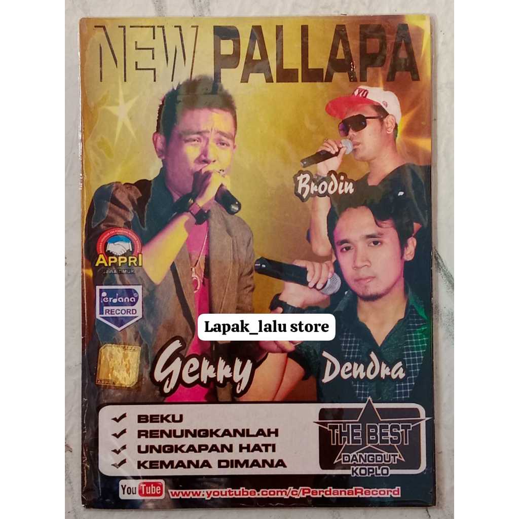 VCD Dangdut New Pallapa Gerry Brodin Dendra