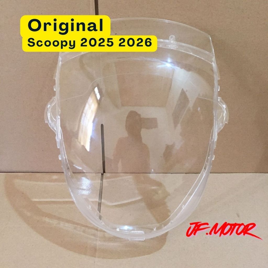 Mika Lampu Depan Honda Scoopy 2025 Original Stanley / Mika Kaca Depan Scoopy 2025 Terbaru Original