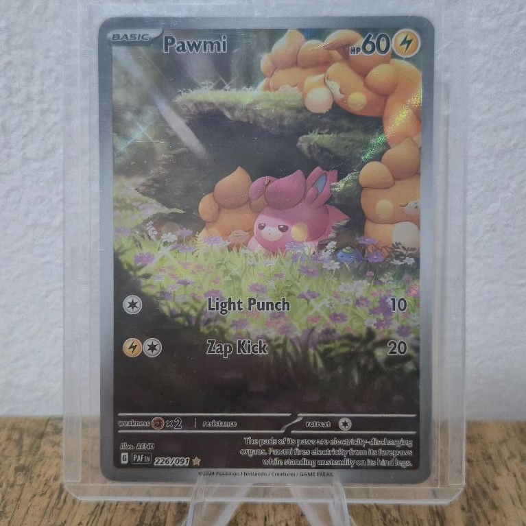 Pawmi IR Pokemon Paldean Fates