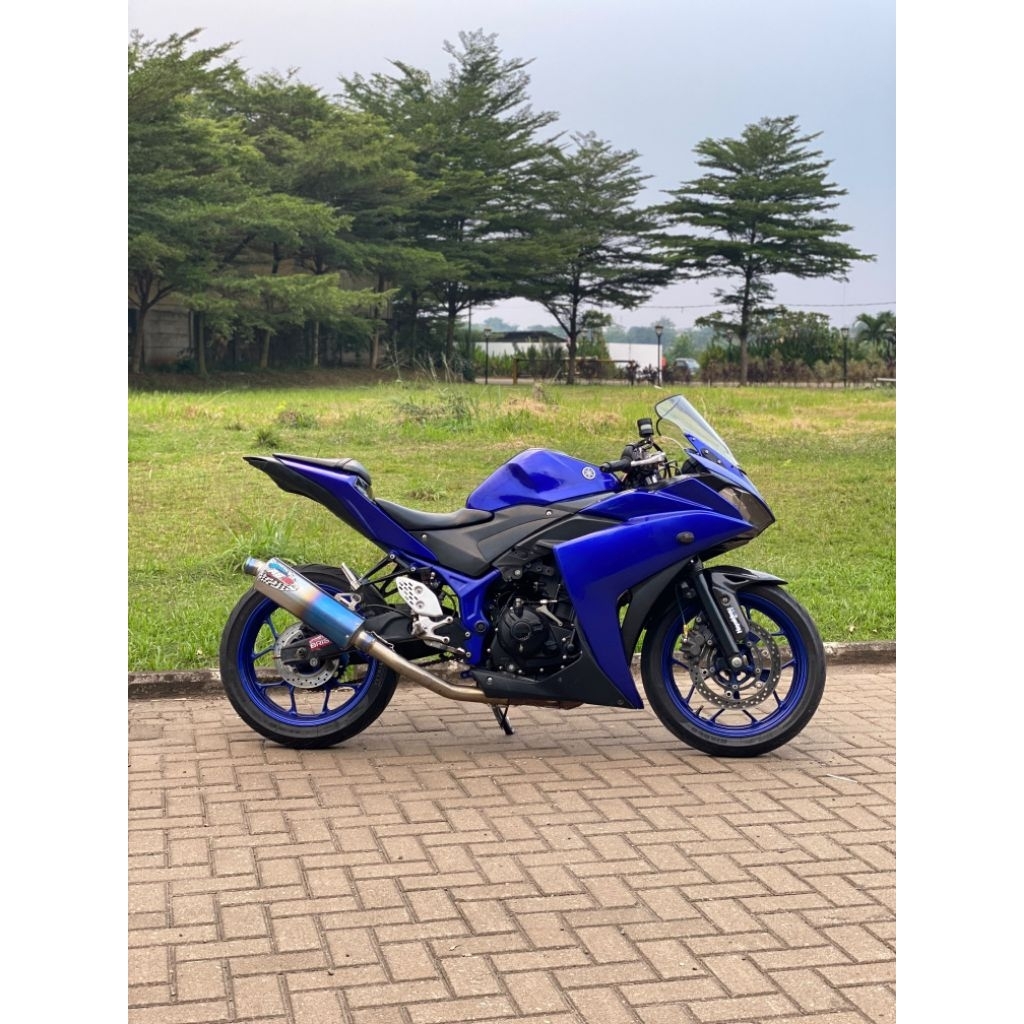 A6-R Performance fullsystem knalpot R25 spek standar