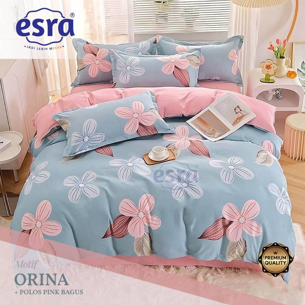 Sprei Set Premium Katun ESRA Motif Orina