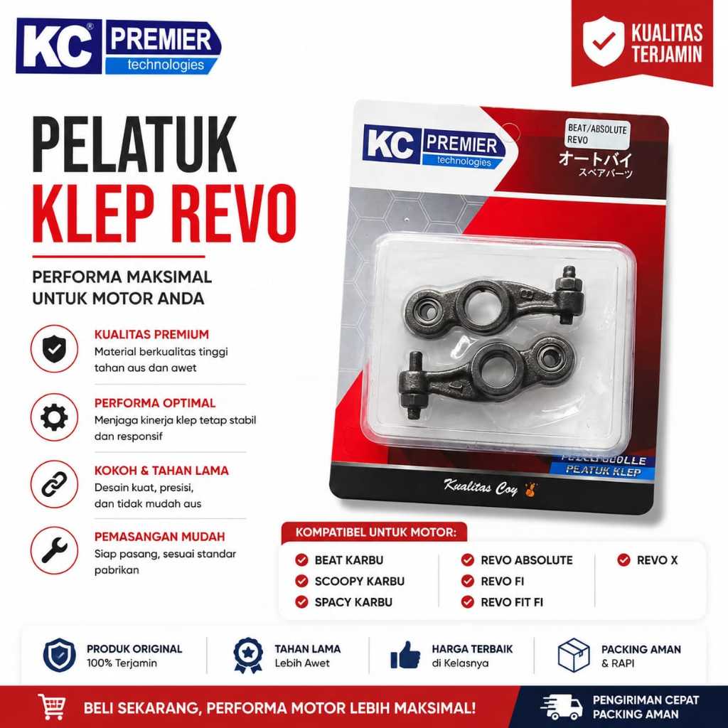 pelatuk templar klep blade 110 revo absolute set in ex