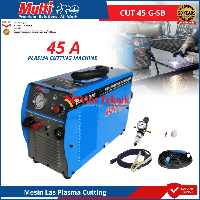 MULTIPRO CUT 45 G-SB Mesin Las Plasma Cutting heavy duty Inverter Multipro CUT 45 G