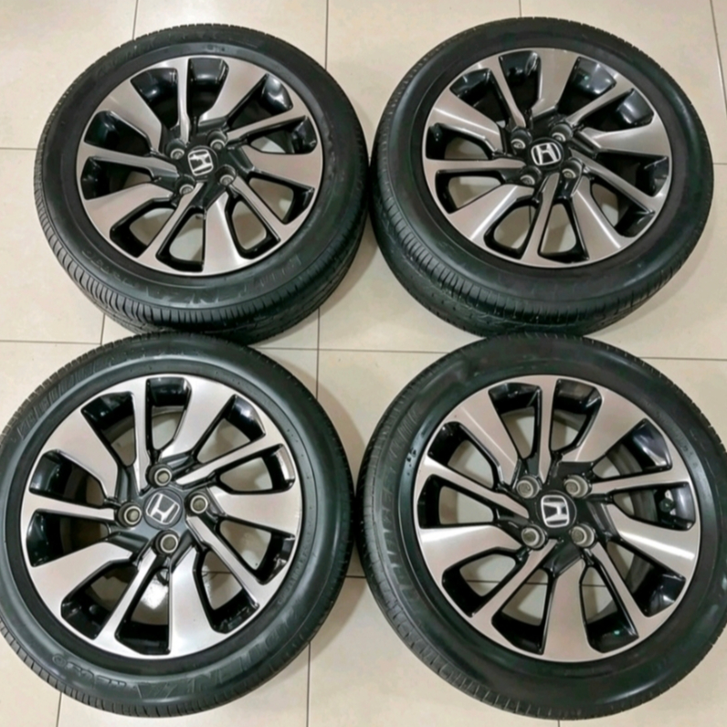 Velg Original Brio Rs Ring15 Lebar 6 Pcd 4x100 Et53 Ban Bridgestone 185 55 15 Nik2025