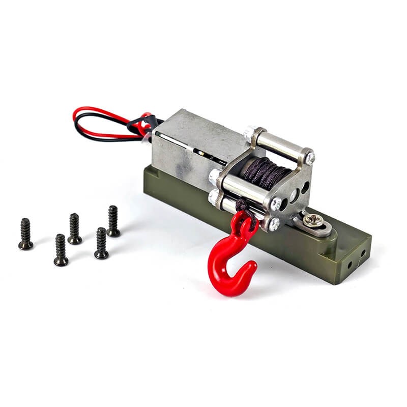 part winch G604-JP rc car JJRC C8815 Jeep willys - aksesoris winch rc military car JJRC C8815
