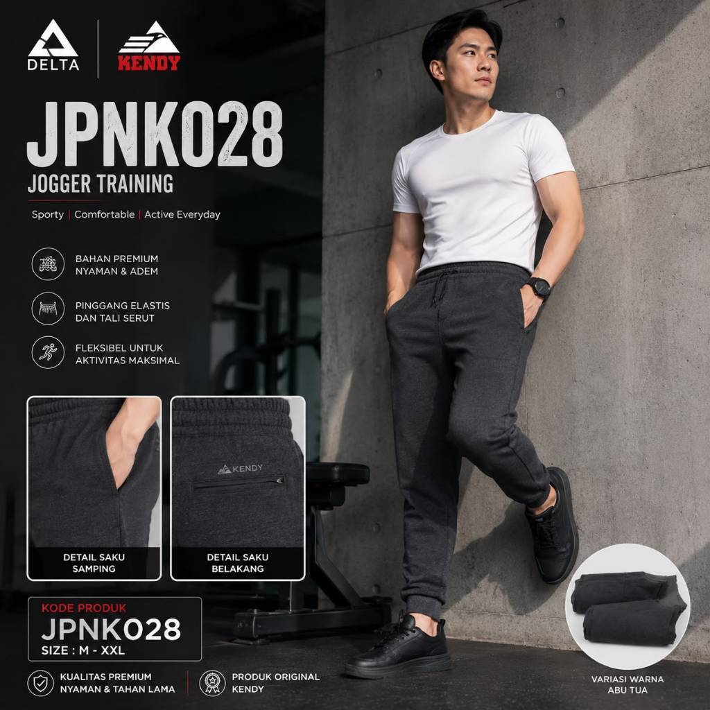 Celana KENDY Original Jogger Training || JPNK || KDY013