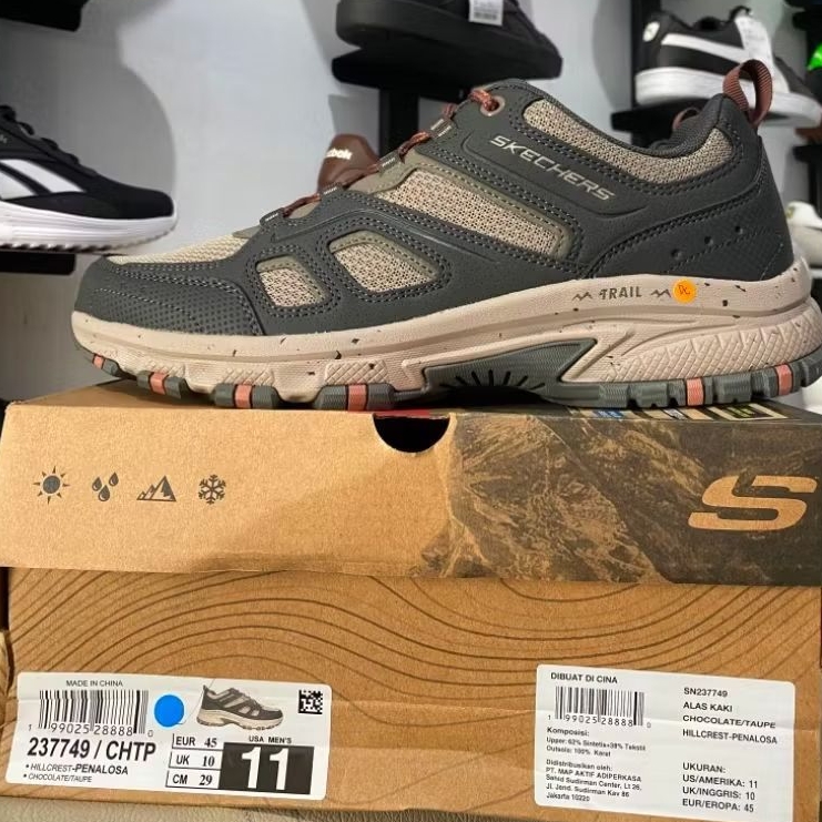 Sepatu Hiking Skechers Hillchrest Penarosa - Taupe