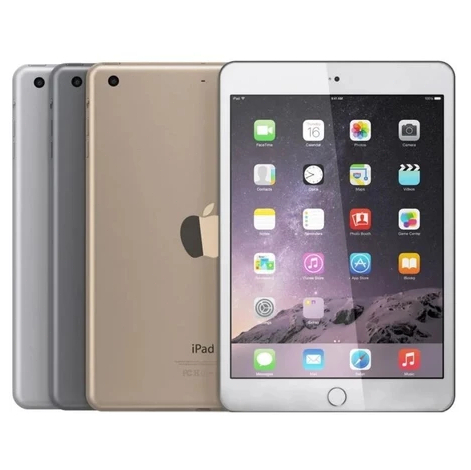 IPAD MINI 3 DENGAN KAPASITAS PENYIMPANAN 16GB, 32GB, 128GB SECOND ORIGINAK/ BEKAS