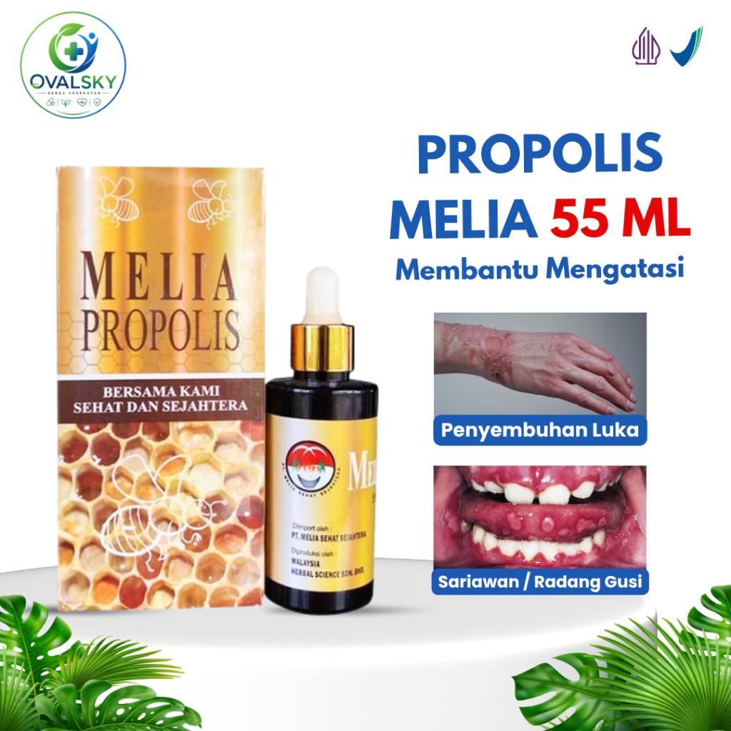 MELIA PROPOLIS 55 ML ORIGINAL/PROPOLIS MELIA SEHAT 55ML/PROPOLIS MELIA 55ML