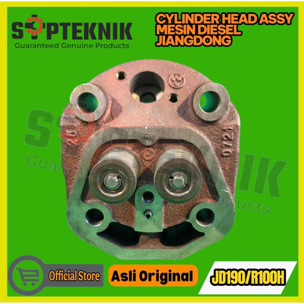 CYLINDER HEAD ASSY R100H/JD190 JIANGDONG