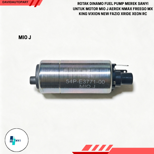 Rotak Dinamo Fuel Pump Merek SANYI untuk Motor Mio J Aerox Nmax Freego MX King Vixion New Fazio Xrid